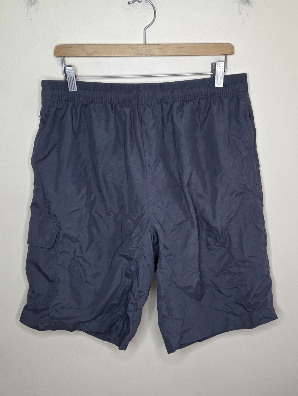 Baleaf Dark Gray Padded Bike Riding Shorts Mens Size XXL Zipper Side Pockets